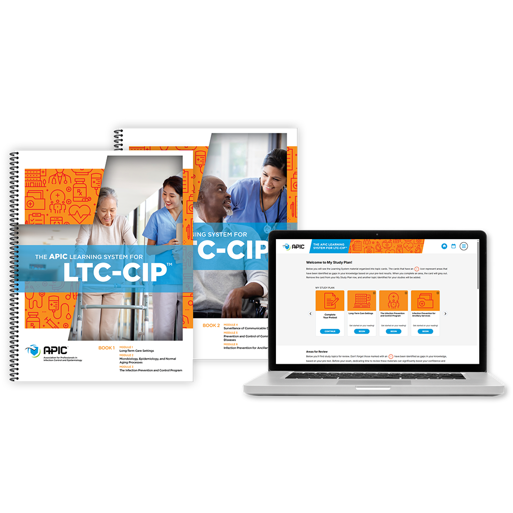 APIC Learning System for LTC-CIP™ - Online + Printed Books